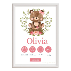 lamina-natalicio-personalizado-osa-flores