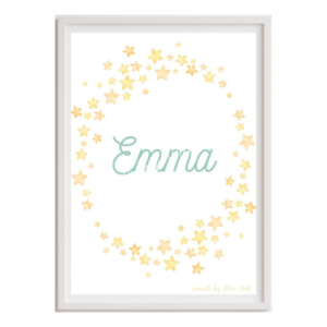 lamina-personalizada-circulo-estrellas