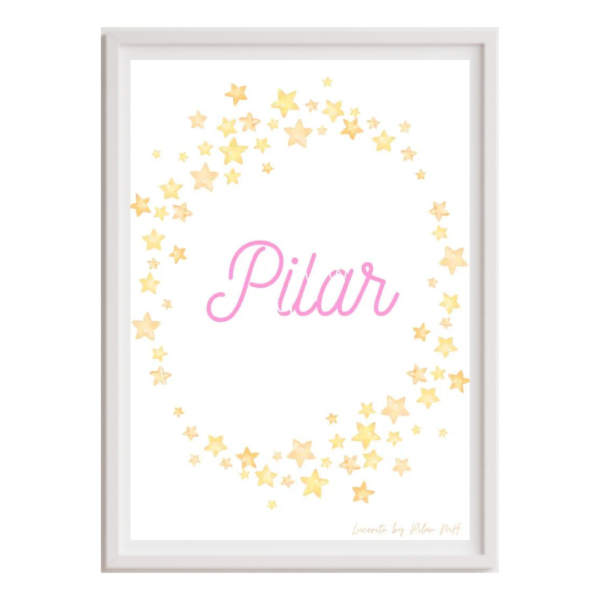 lamina-personalizada-circulo-estrellas-pilar